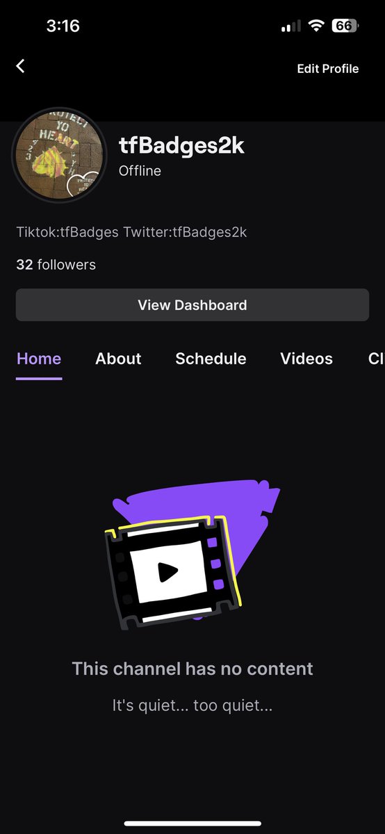 tfBadges2k's tweet photo. Follow the twitch for me finna start streaming!🖤 https://t.co/3mlOfgFmV3