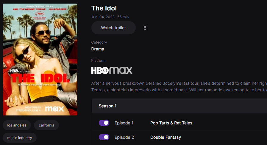 The Idol now available for free on 2Now!

Check out all episodes: 2now.tv/serie/the-idol

#theidol #theidolhbo #THEIDOLnaHBOMax