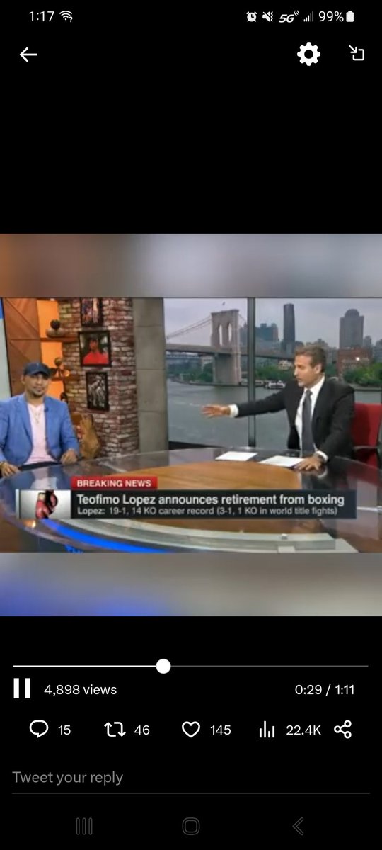 BoxingVitals's tweet photo. #TeofimoLopezJr has officially announced he is returning from boxing at age 25. He did on the show with @maxkellerman https://t.co/NcfBG4w1Ze