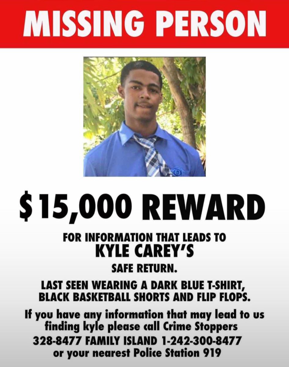 The award for any information leading to Kyle Carey’s safe return has been increased to a whopping $15,000.00. 

Please help us bring Kyle home.