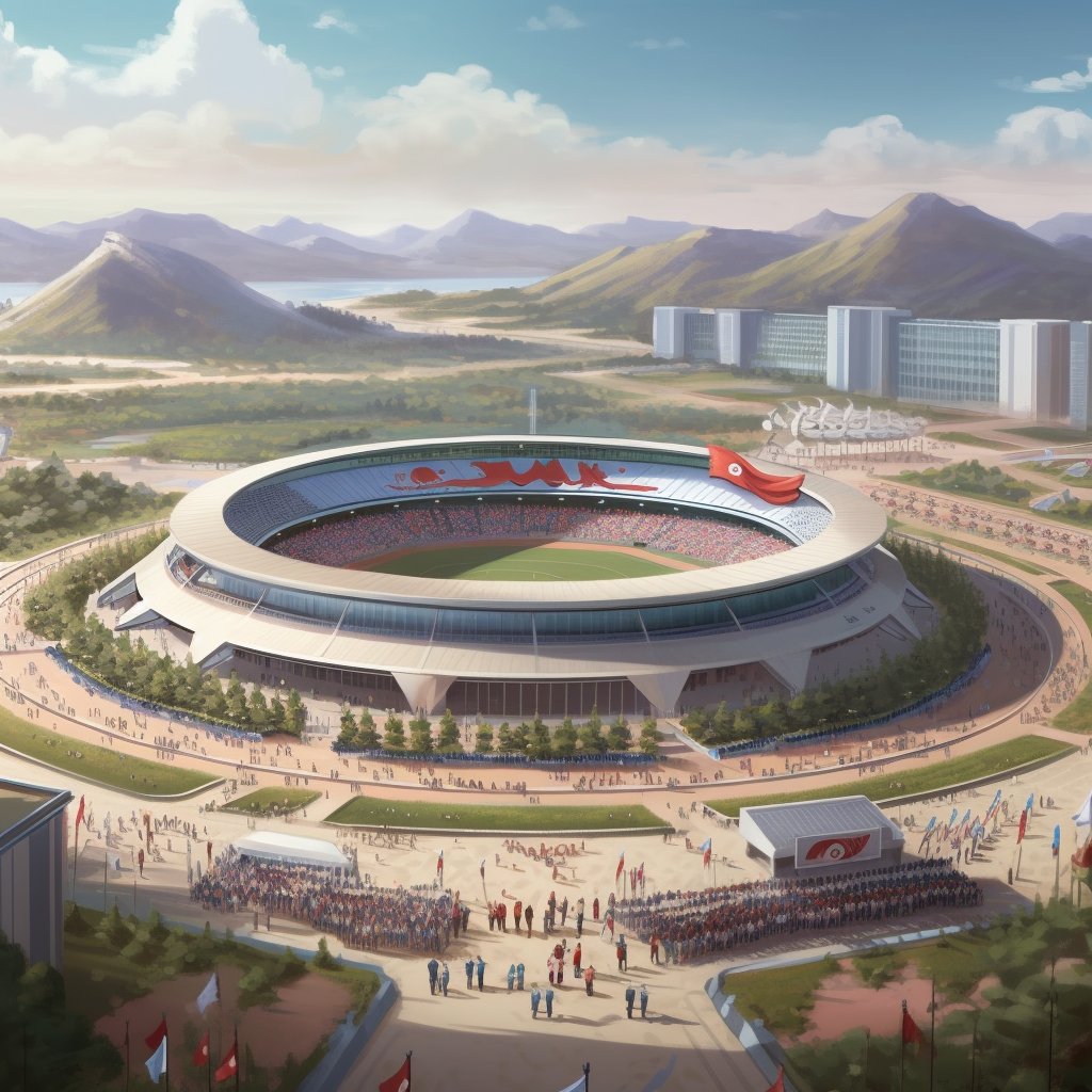 John Fisher announces A's stadium deal in Pyongyang, North Korea after all 50 states reject proposals. The A's will now have spring training at the DMZ. Big day for growing the game.