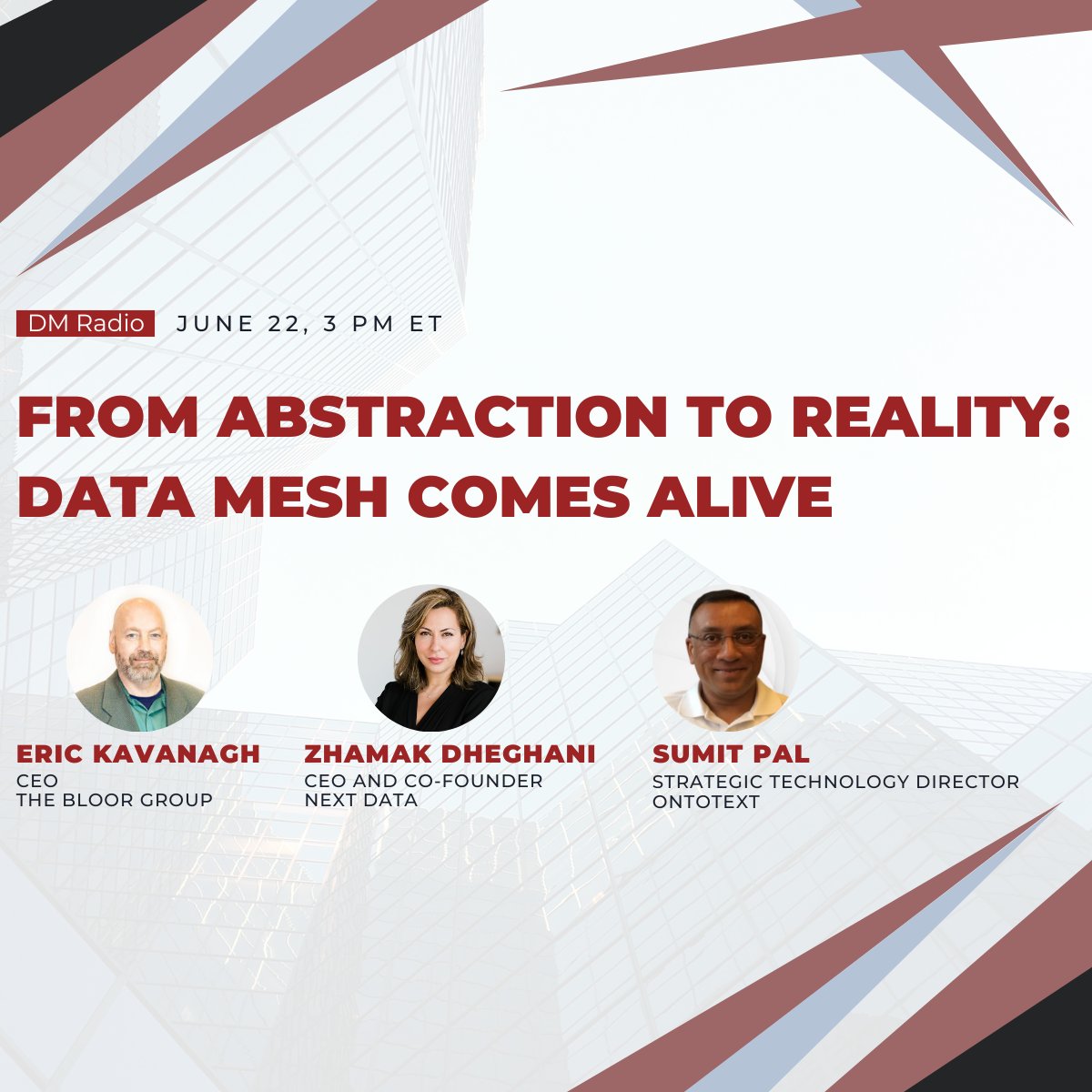 🌐Unlock the true potential of your data with #DataMesh! Tune in to upcoming #DMRadio episode with several top experts to gain insights into localized #DataManagement!

insideanalysis.com/yourls/062223dm

@ontotext