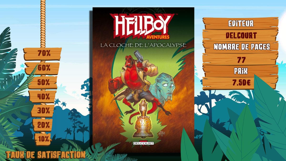 CaptainMaksBang's tweet photo. 👿J’ai lu Hellboy Aventures : La cloches de l’apocalypse chez @DelcourtBD  par @jimpascoe avec @radmartigan au dessin.

📸Mon avis complet sur Instagram
https://t.co/z62QuyoNlJ

🔔Et vous, l'avez vous lu, et si oui, qu'en avez vous pensez ? https://t.co/s6lCxEanVD