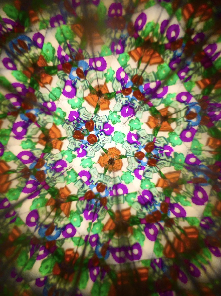 8th grade @CentennialMS artist, Nicholas, captured this image through a handmade kaleidoscope. His artwork is proudly on display within the South Lyon Community Schools Administration Offices.