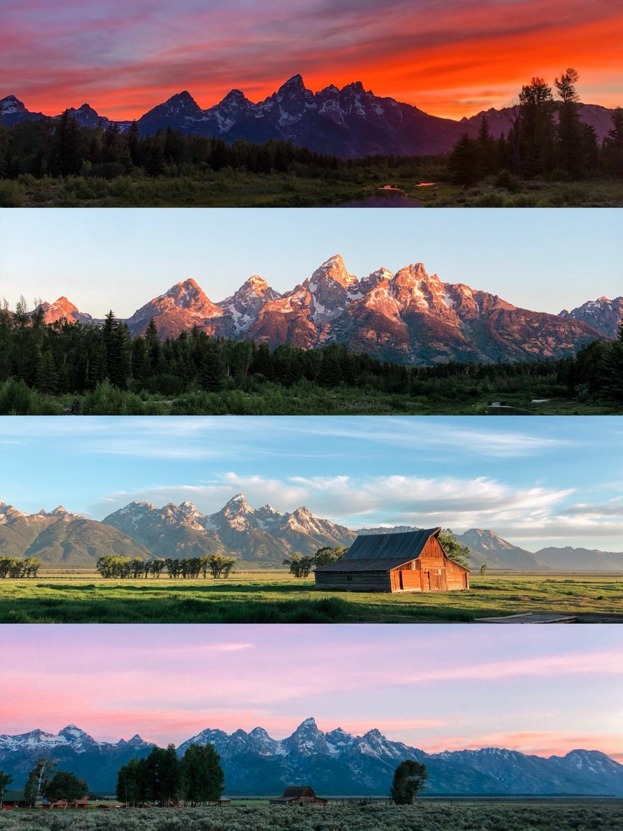 nev_in_color's tweet photo. The Grand Tetons on iPhone. https://t.co/tzZY1u2IUz