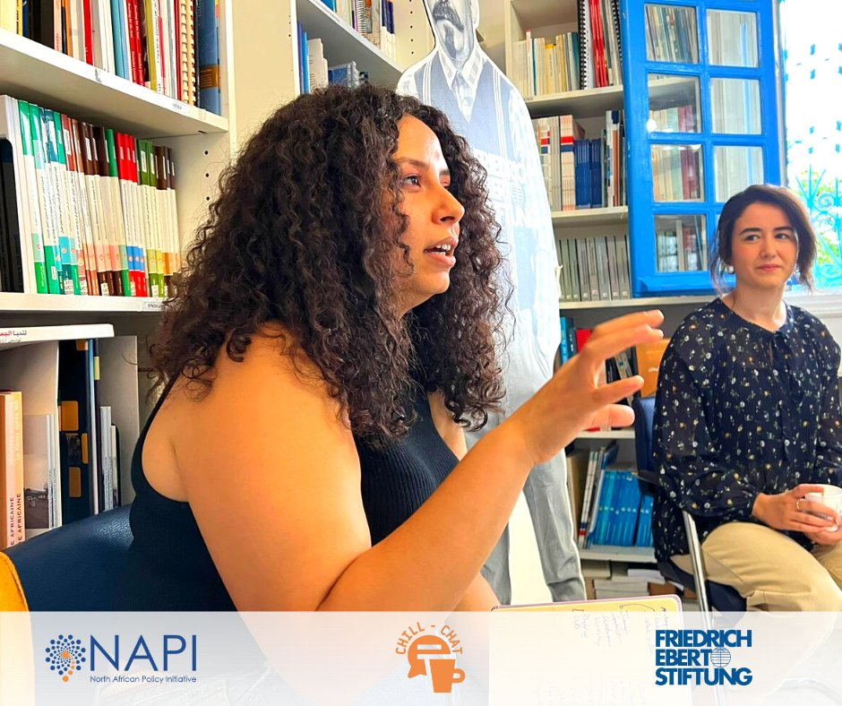 🎉Thank you note | It was a pleasure collaborating with Friedrich-Ebert-Stiftung Libya to organize our sixth event of Chill-Chat on “Youth and Active Citizenship” and bring inclusive spaces for youth to speak up.

👉 If you missed our previous Chill-Chat, stay tuned for more!