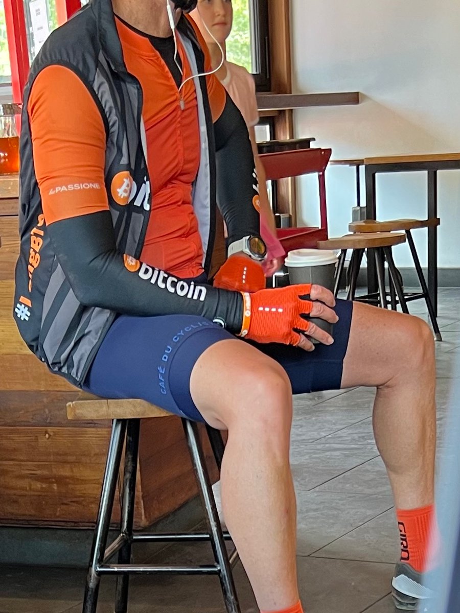 Just saw Satoshi going for a KOM <a href="/Strava/">Strava</a>