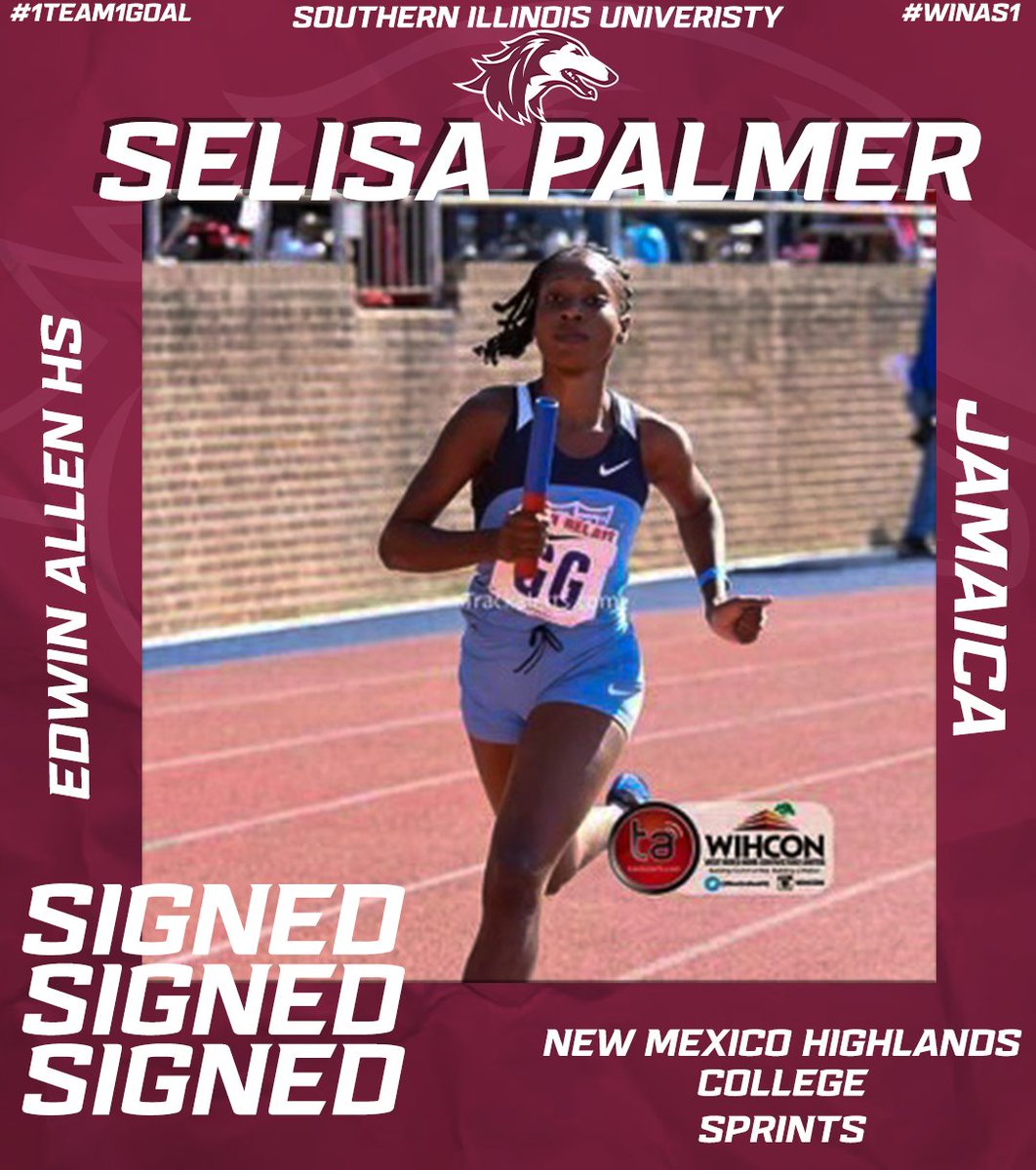 𝐒𝐈𝐆𝐍𝐄𝐃: Selisa Palmer is heading to Southern Illinois!!🖊️ 

#1Team1Goal | #Salukis