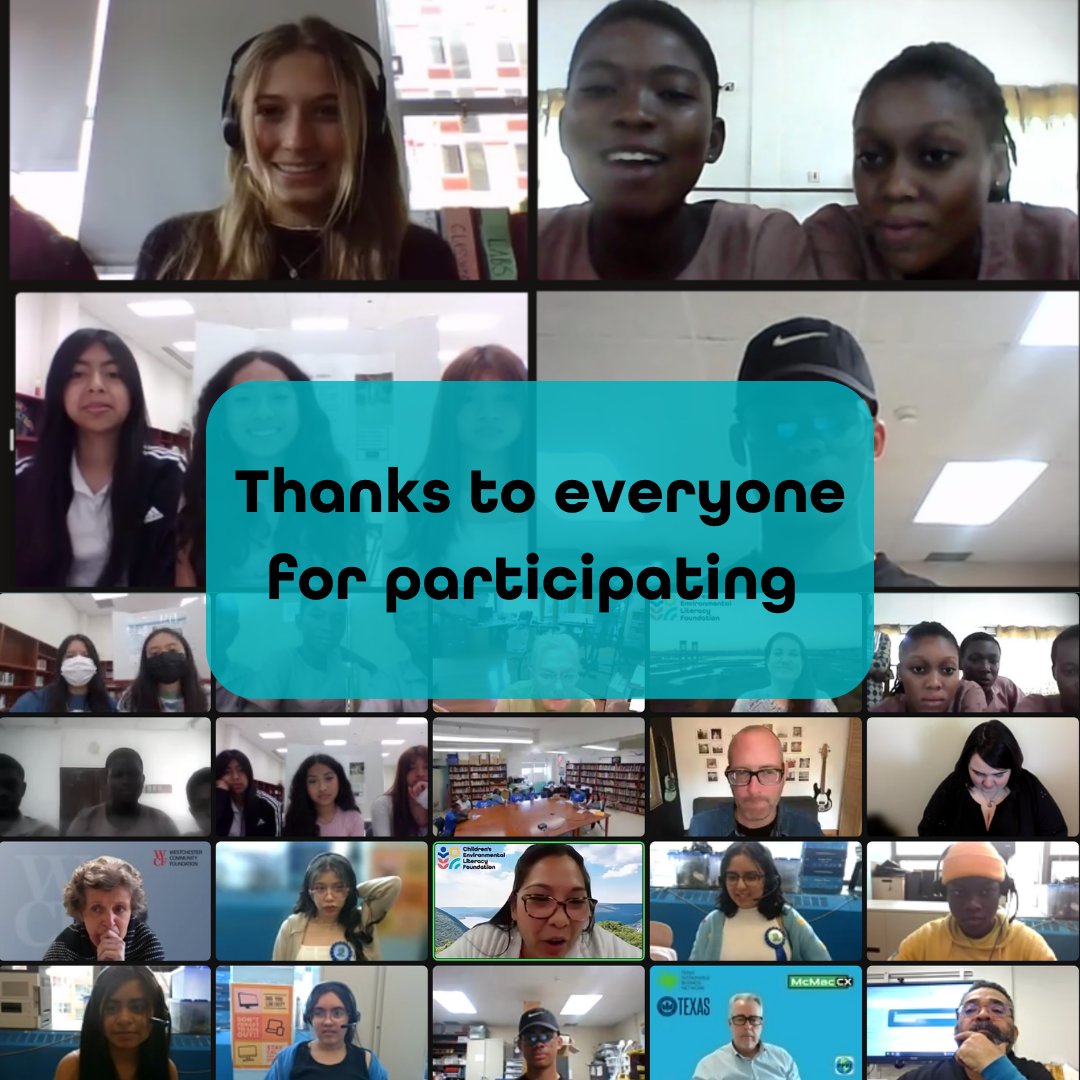 CELFeducation's tweet image. At CELF&apos;s 2023 Virtual Student Symposium, students from NY, TX and Ghana presented projects alongside peers. The students inspired each other, and us, with action plans to help make their local communities healthier and more sustainable #celftaught #sustainability #civicscience