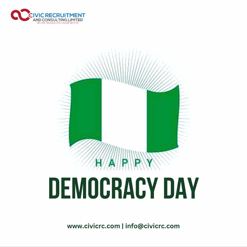 CivicRecruit's tweet photo. It's all about process and progress.
God bless the Federal Republic of Nigeria.
#CivicSpeaks #WordsOfLight #HappyDemocracyDay #Nigeria https://t.co/VhfMAQdUJ2