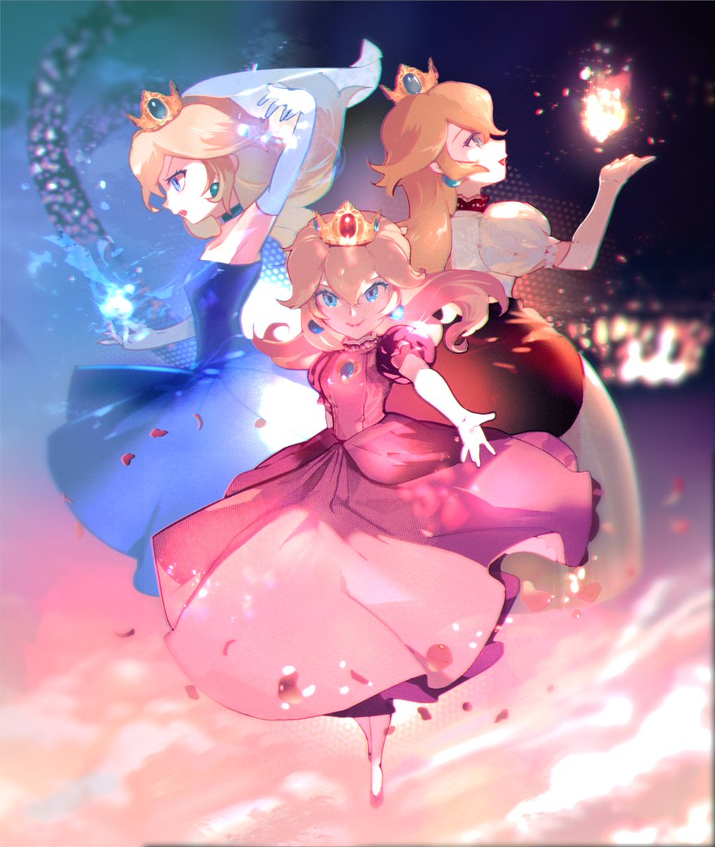 ピーチ姫 「ピーチ Peach PEACH 〜〜#fanart #SuperMarioBro」|Gizmoのイラスト