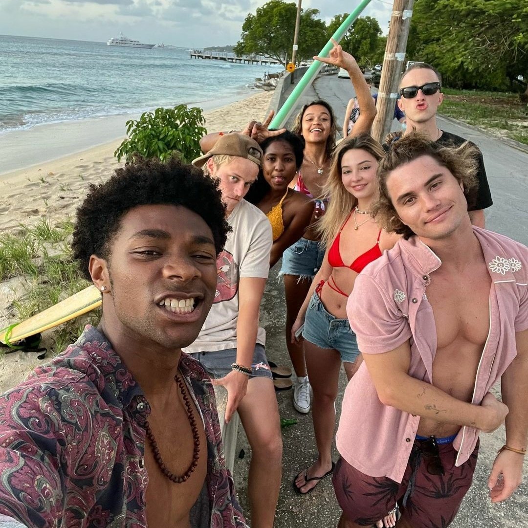 Le tournage de la 4ème saison d'Outer Banks a commencé.☀️