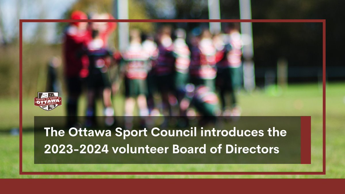We are so happy to introduce the Ottawa Sport Council 2023-2024 Board of Directors, led by co-founder <a href="/MathieuFleury/">Mathieu Fleury</a>! Thank you to each of the directors for their commitment to community sport.
Learn more ➡️sportottawa.ca/ottawa-sport-c…