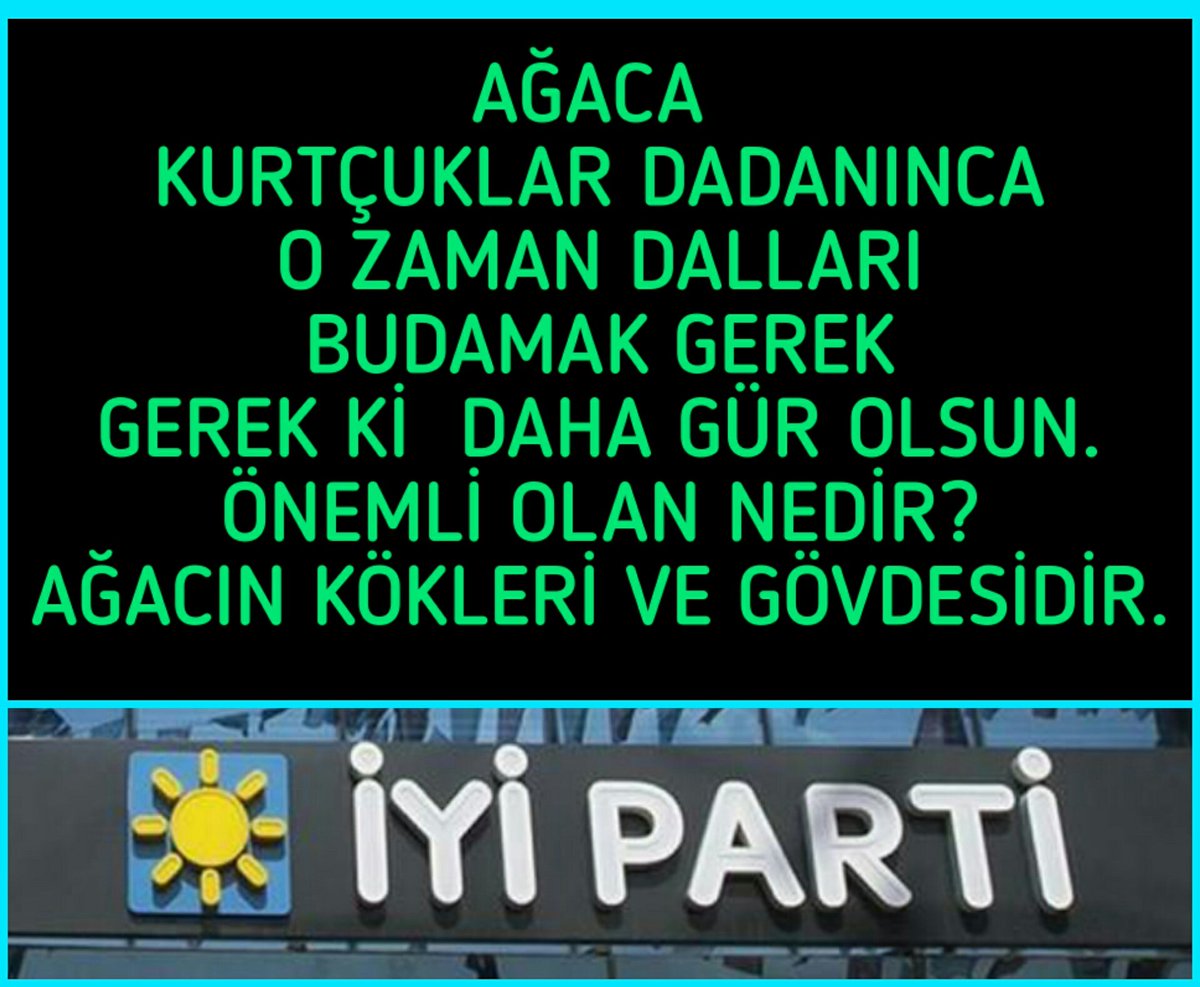 <a href="/iyiparti/">İYİ Parti</a> <a href="/meral_aksener/">Meral Akşener</a> #İyiParti #MeralAkşener