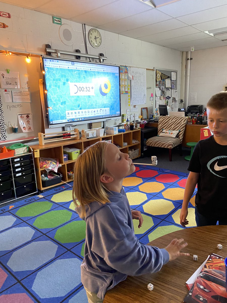 Minute to Win It games this afternoon! ⏰🍪🎲