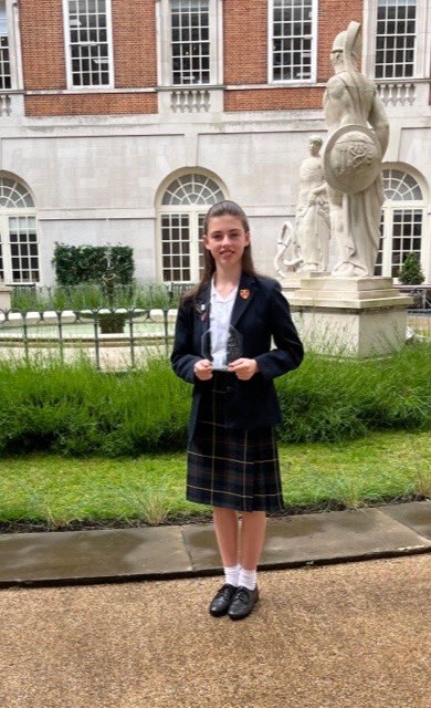 A HUGE congratulations to Bethan from
<a href="/StFrancisHerts/">St Francis' College</a> for winning the <a href="/GSAUK/">Girls' Schools Association</a> Creative Writing Competition with her beautiful poem, beating thousands of other entries. 

Also, we are so proud of Amelie for her runner up position in the Prep Department. 

We are so proud of both.