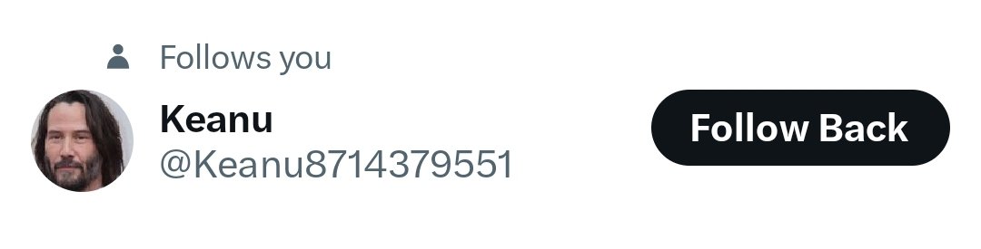 TillyMcGillAuth's tweet photo. Well. It's official. I'm a big deal.. Keanu followed me. 

This is how you know you've made it on social media. 🤣🤣🤣🤣🤣 https://t.co/rKBbQCUiLb