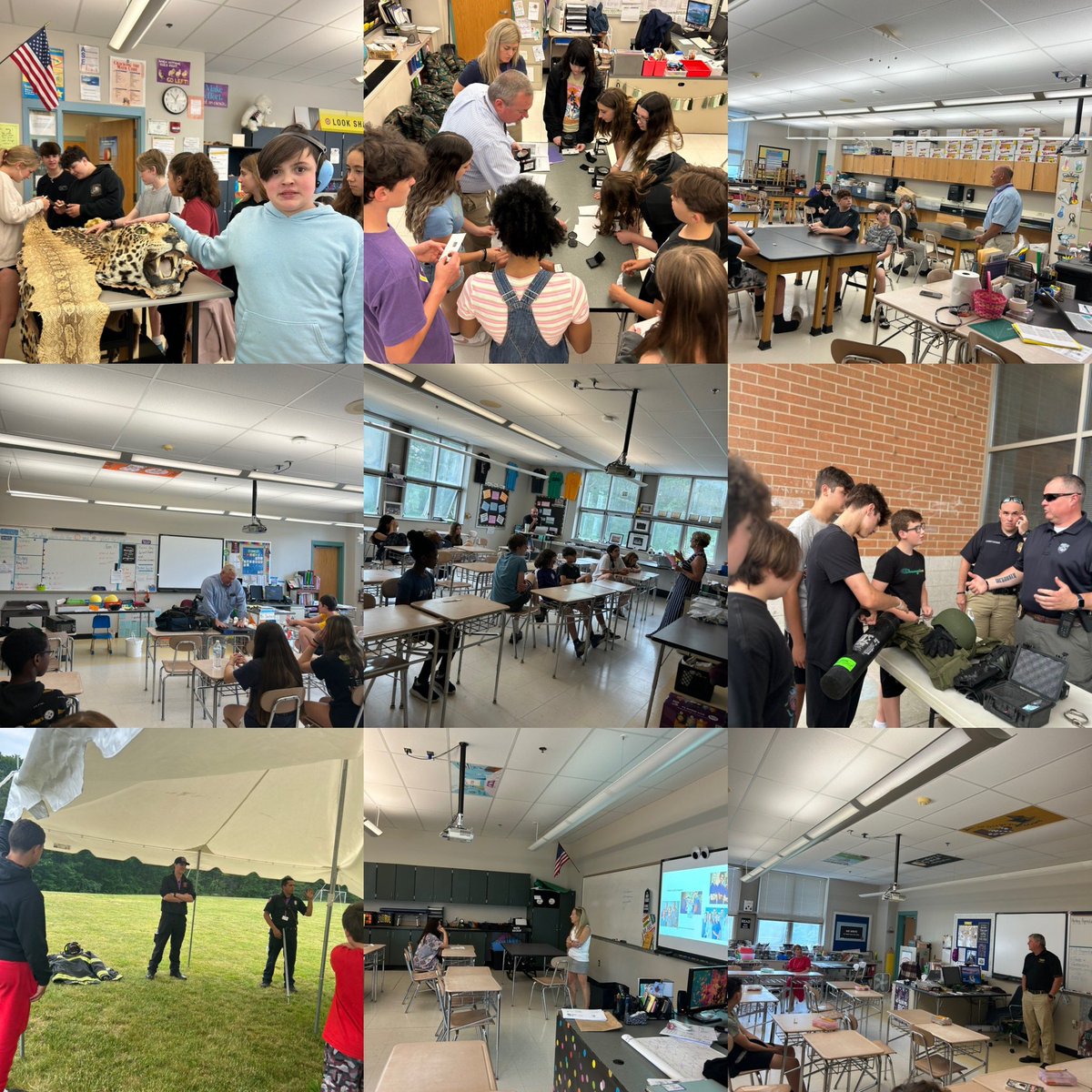 Career Fair was a success!! HUGE Thank You to our volunteers sharing with the students their personal career path and daily job duties! <a href="/fwhms2003/">F.W.Hartnett Middle School</a>