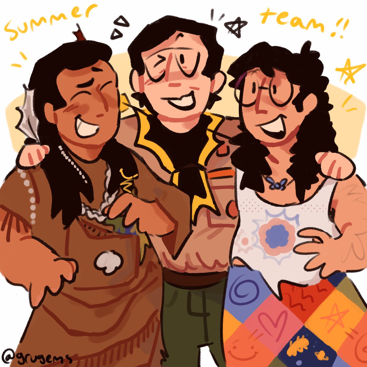 SUMMER TEAAAAAAAM !!! ! need this trio to happen in s3 actually

[#cbsghosts #ghostscbs #cbsghostsfanart #ghostscbsfanart]