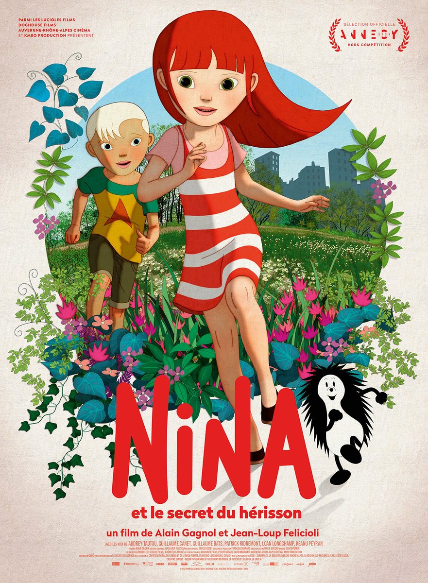 RhoneMovie's tweet photo. #AnnecyFestival Véritable bouffée d'air frais, #NinaEtLeSecretDuHerisson pose un regard naïf et enfantin sur le monde du travail des adultes. Bon cinéma gauche déter'.
On valide 🔥✊ https://t.co/D8hUrfKnKr