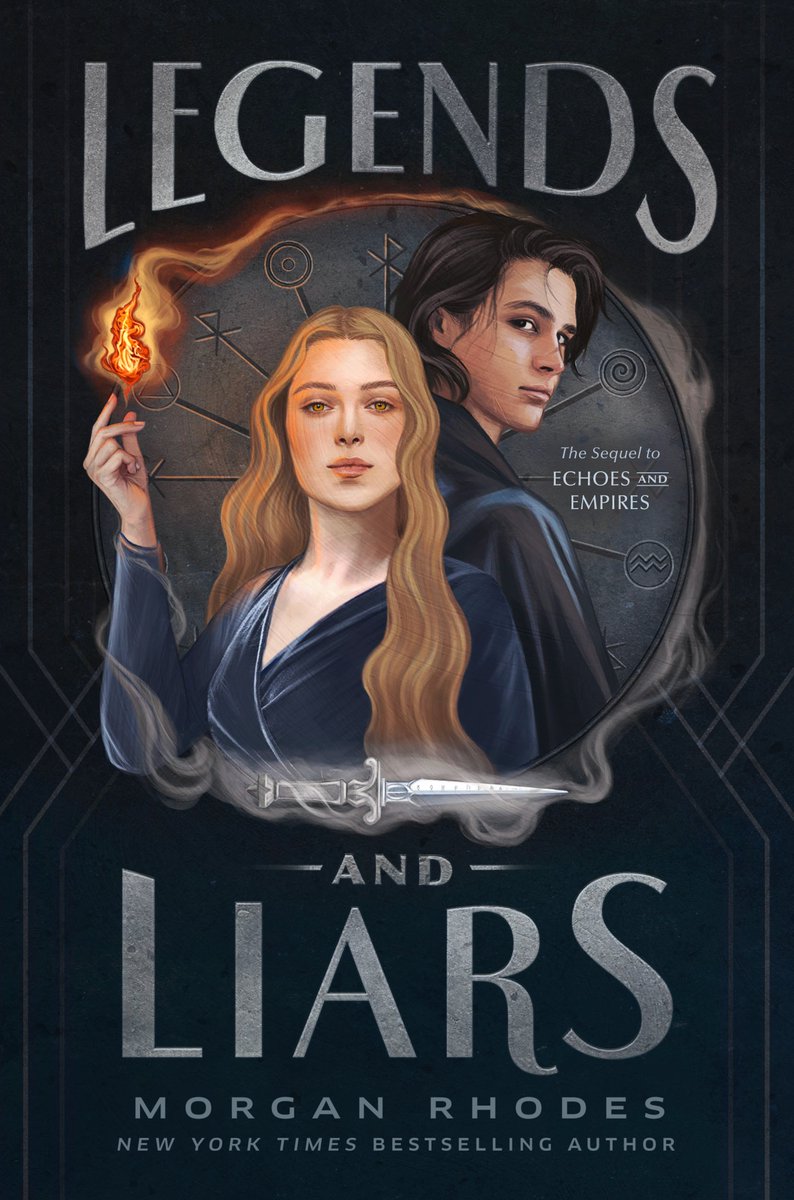 Razorbill (@razorbillbooks) on Twitter photo Happy Book Birthday to <a href="/MorganRhodesYA/">Morgan Rhodes</a> and "Legends & Liars"! This riveting sequel to "Echoes and Empires" sees Joss and Jericho team up with some of their greatest enemies to bring an end to the queen’s empire of lies. Grab your copy here: bit.ly/3NpcCzF Happy Book Birthday to <a href="/MorganRhodesYA/">Morgan Rhodes</a> and "Legends & Liars"! This riveting sequel to "Echoes and Empires" sees Joss and Jericho team up with some of their greatest enemies to bring an end to the queen’s empire of lies. Grab your copy here: bit.ly/3NpcCzF