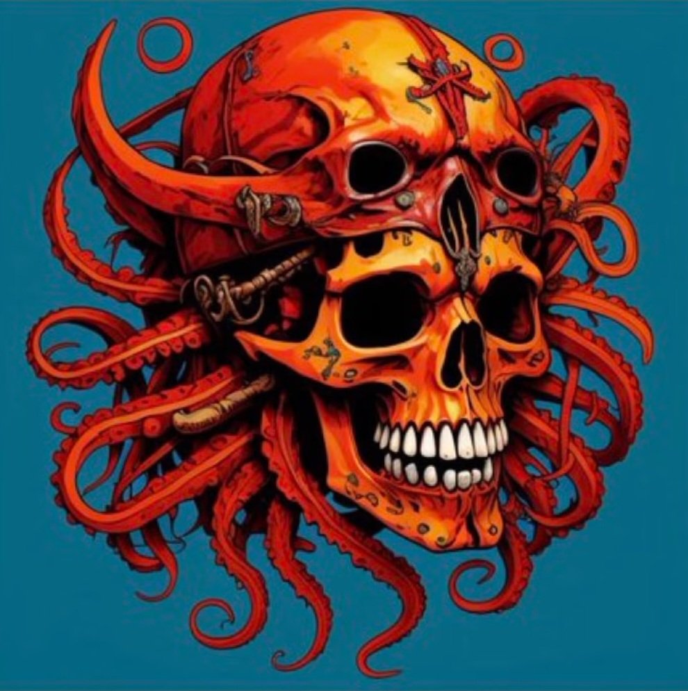 Rambro27's tweet photo. 🚨🐙💀GIVEAWAY💀🐙🚨
24Hrs

#NFT Cyber Skull Revolution 
"Orange Octo Skull"

1. Like ❤️ &amp; Retweet 🔁 
2. Follow @Polygonmane @TraderApe82 @Rambro27 
3. Tag 3 friends

For more awesomeness https://t.co/kF1nsxpoA5
#NFTartwork #NFTGiveaway https://t.co/0ZSUJUqGIO