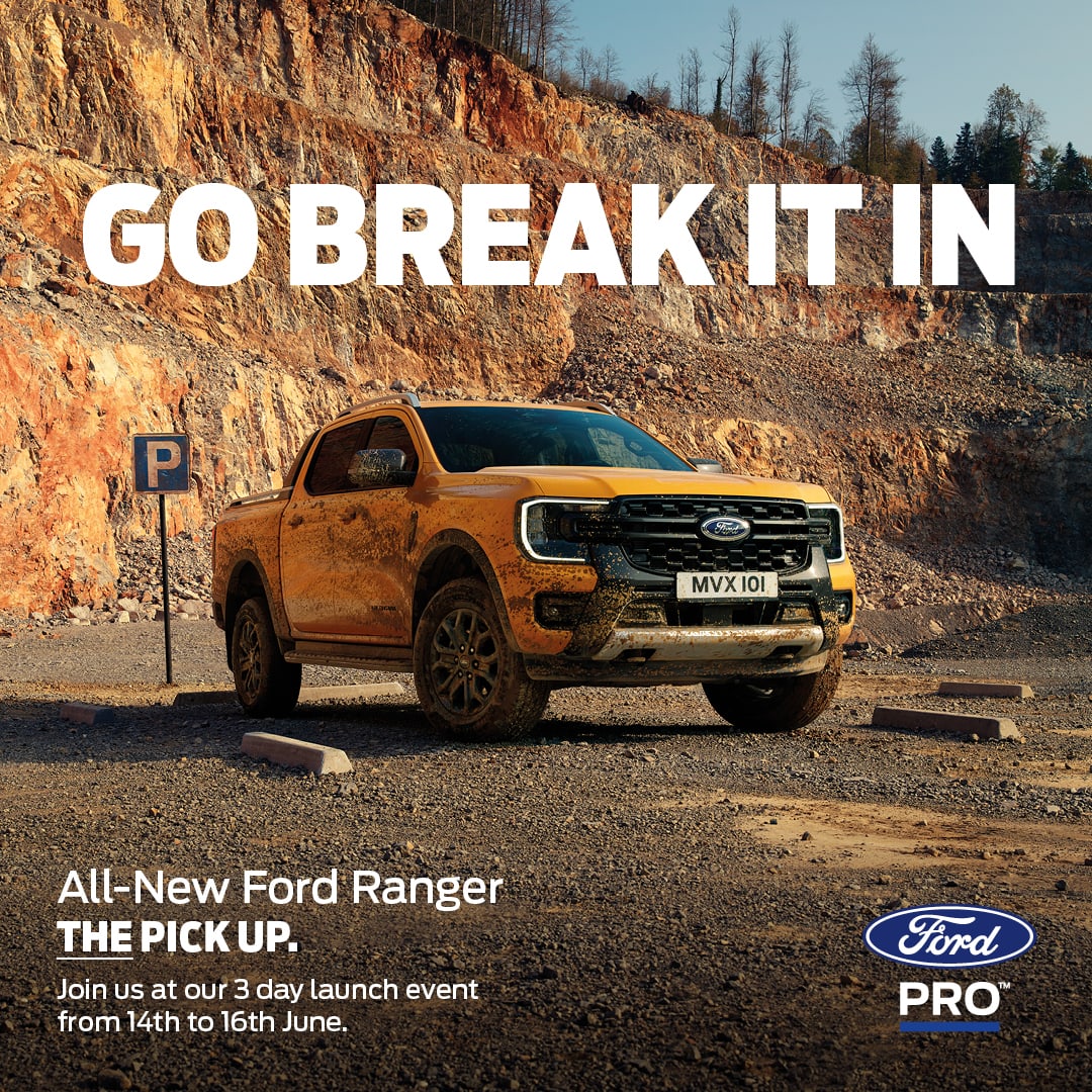 Are you ready to take the All New Ranger out for a spin? Don't miss the chance to test drive this incredible pick-up during our launch event from 14th to 16th June. Book your slot today : reptn.co/BLqXgAAjEiA
#allnewranger #fordranger #fordpro  #rangerwildtrak