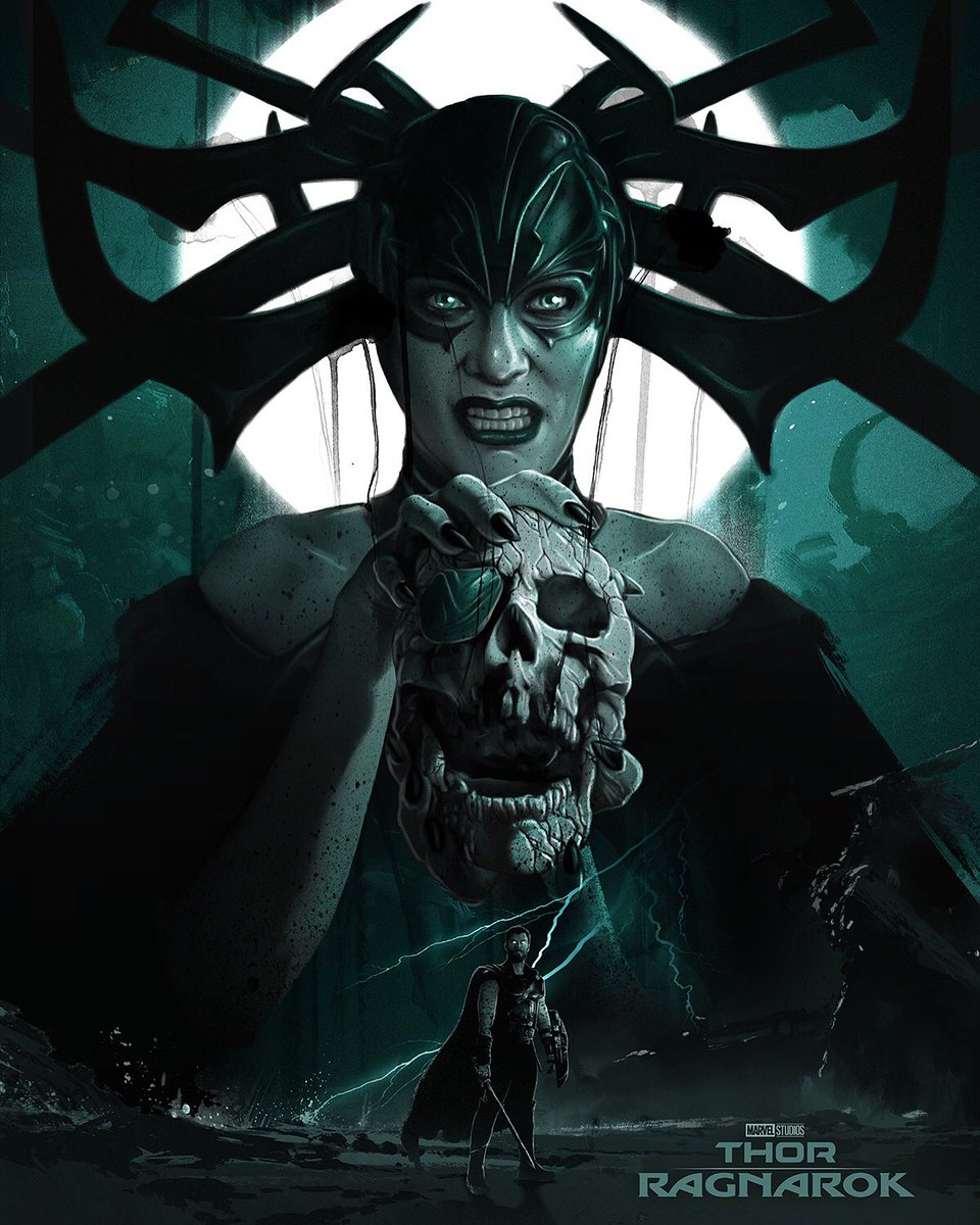 Damn! This is 'HELA-Dope!'

Art: Laz Marquez 
@lazmarquez 🎨 

#Hela 
#ThorRagnarok