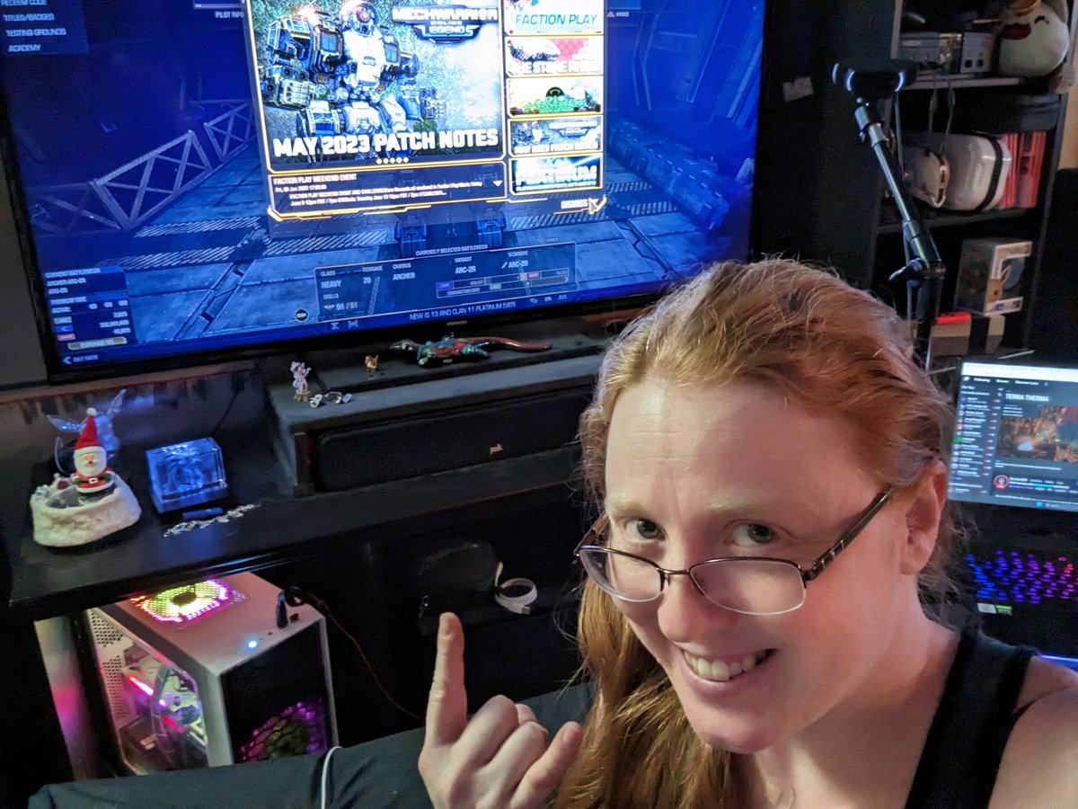 It's #MechWarrior Monday!! And @SpartanA118 is an affiliate now! 🥳
Twitch.tv/ShinyEevee27
#supportsmallstreamers #mechwarrioronline #streamraiders #pokemoncommunitygame