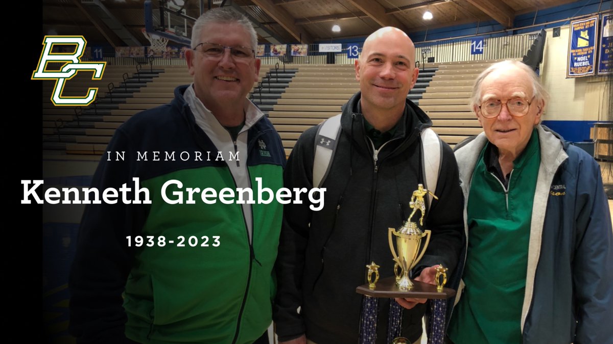 Today our dear friend Kenny Greenberg was laid to rest.  Such a pillar of our community, a  humble and simple man that was a life long supporter  of everything Benton Central especially our athletics programs.  He will be deeply missed by his family and friends.