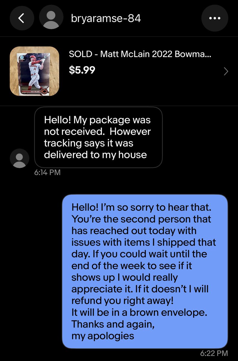 LooksOffCenter's tweet image. Well, 930 items sold and 430 positive feedback received before my streak was broken. Guy left me negative feedback because eBay $1.08 postage said it was delivered. 
Wtf?
@CardPurchaser