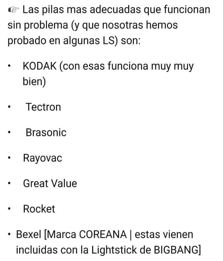 Atinys que aún no tienen su lightiny y quieren conseguir una para los conciertos 
Hice esta tabla comparativa y Añado una lista que compartieron de Baterías recomendadas 

#ATEEZinMexico #ATEEZinLATAM #ATEEZ #에이티즈