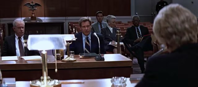You know… I remember a time in movies when someone saying “I’m going to report you to the Senate Oversight Committee” would make the audience go “wooooo that guy is going go get it.”  And now it’s just handled like a joke. #ClearAndPresentDanger #HarrisonFord