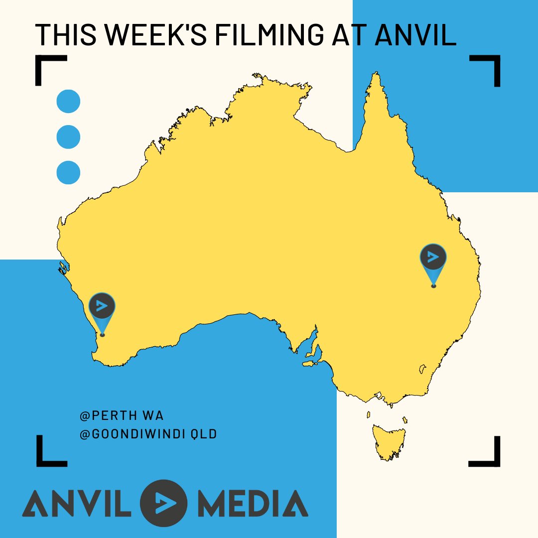 AnvilMediaAust's tweet photo. This week our crews are filming Perth, WA &amp; Goondiwindi, QLD. 🎬
.
.
.
.
.
#videoproduction #videoforagribusiness #StrategicVideoContent #VideoSolutions #AnvilMediaAustralia https://t.co/oV18tKnsvX