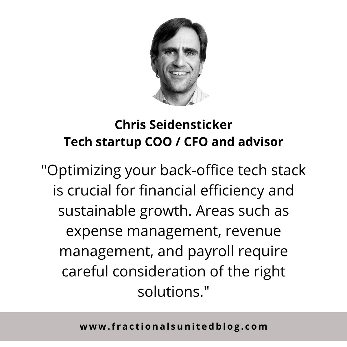 FractionalsU's tweet photo. "Optimizing back-office tech stack is crucial for financial efficiency and sustainable growth. Areas such as expense management, revenue management, and payroll require careful consideration of the right solutions."- says @st1ck3r  in his blogpost: https://t.co/gxd3v6ctJs https://t.co/wm0QV3m1m0