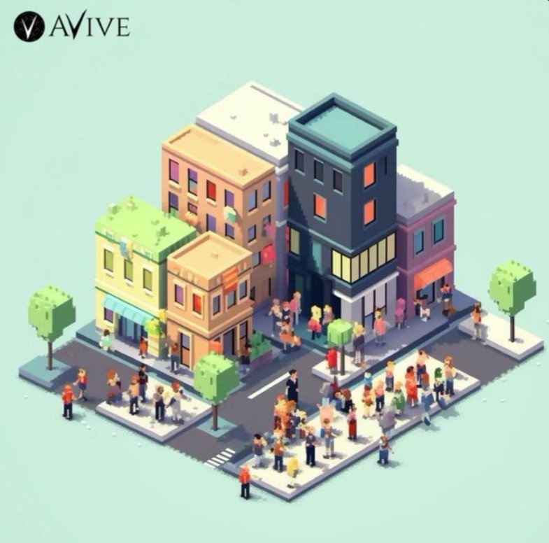 I invite you to 
"AVIVE" city.