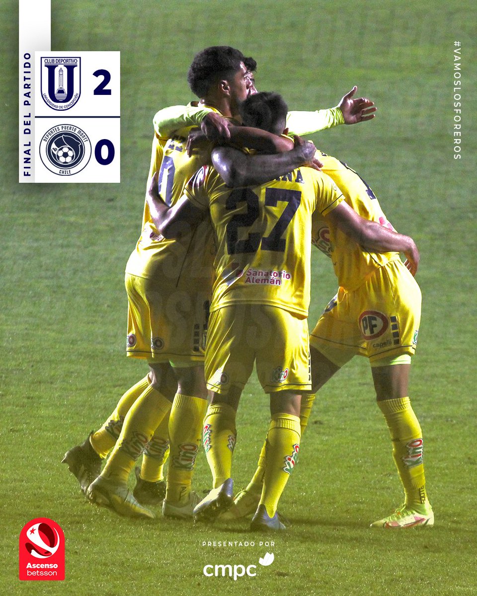 ¡Importante y valioso triunfo en el Ester Roa! Juntos somos más fuertes 👊🏽 

📲 Presentado por <a href="/somoscmpc/">Somos CMPC</a>, creando valor natural. 

#VamosLosForeros