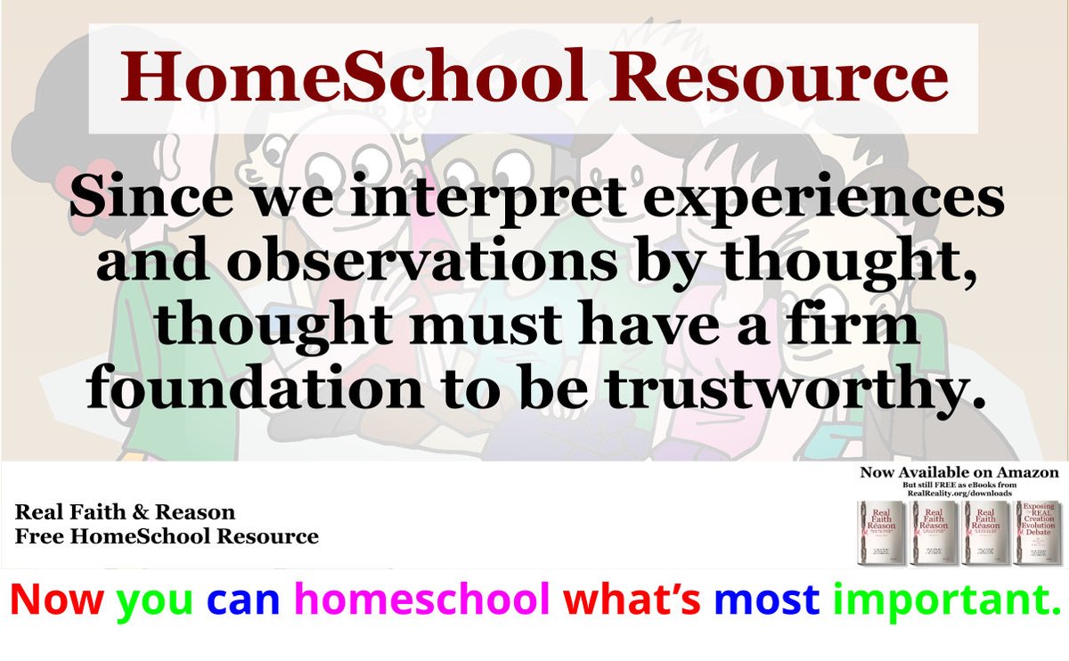 You CAN Homeschool!
EASY.
FREE.
This free add-on to your curriculum can help.

#ChristianHomeschool #Christian #Homeschool
#HomeschoolResource #Homeschooling2020 

The most important lessons
discussion questions
Get the books FREE now. RealReality.org/downloads