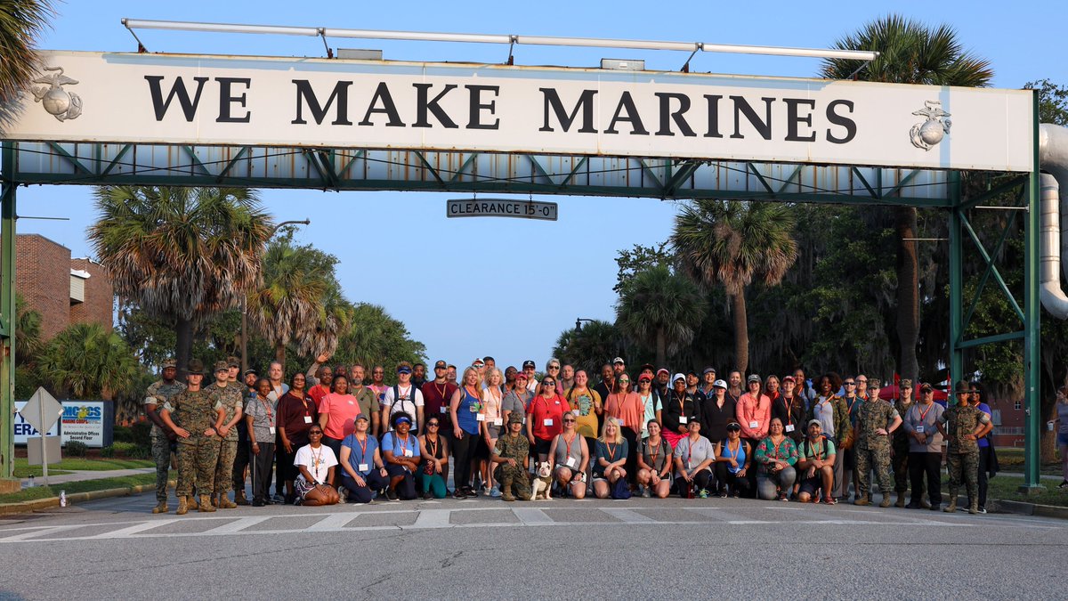 WHS_Seminoles's tweet photo. Seminole Counselor Ana Hernandez was at Parris Island Marine Corps Recruiting Depot for 4 days of “Marine Corps Life” to share her experience with students considering enlistment. Thanks WHS recruiter SSgt Mapp for the opportunity!
#BibbVIP #Built4Bibb #3EReady #USMC https://t.co/U3qOiOorXT