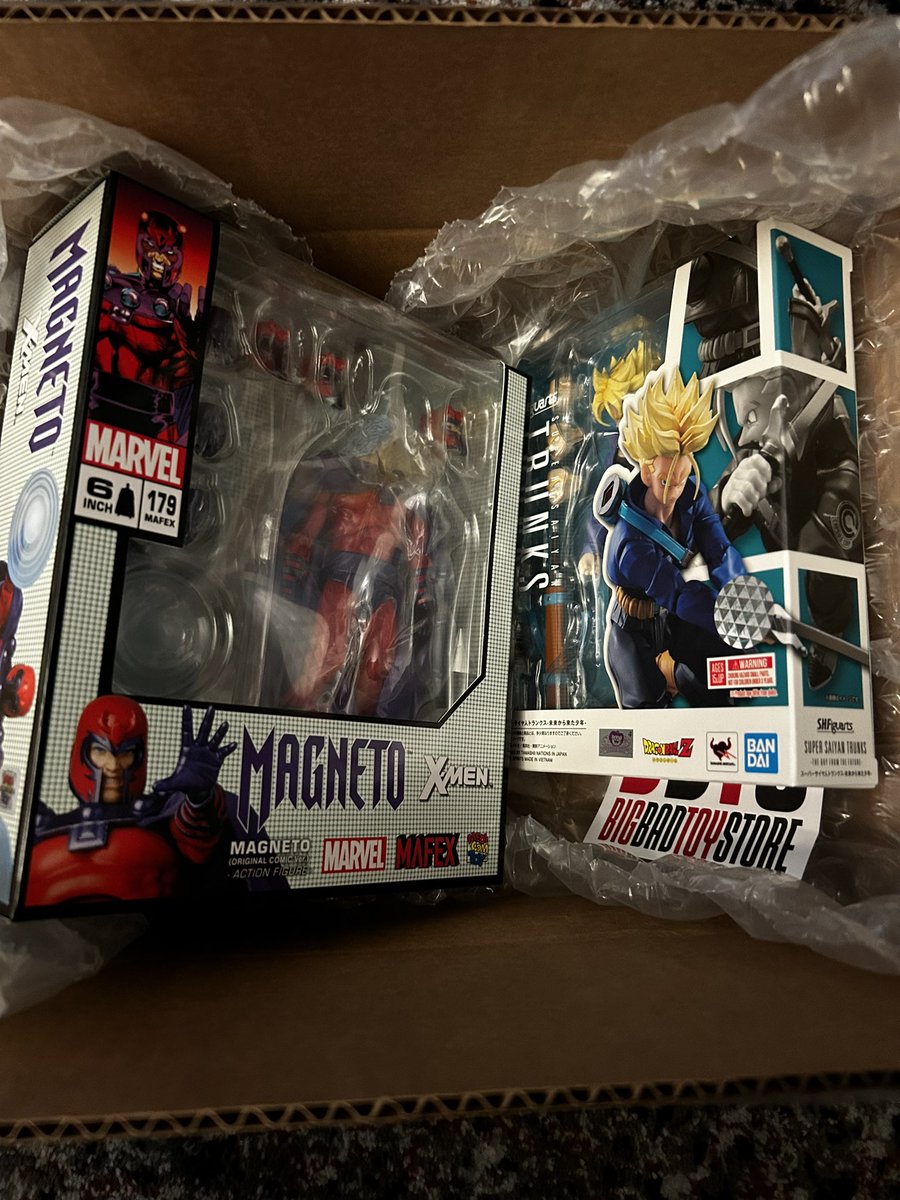 Latest delivery from Big Bad Toy Store!!! @BigBadToyStore @Marvel @Comic_Con @TamashiiNations @DB_official_en