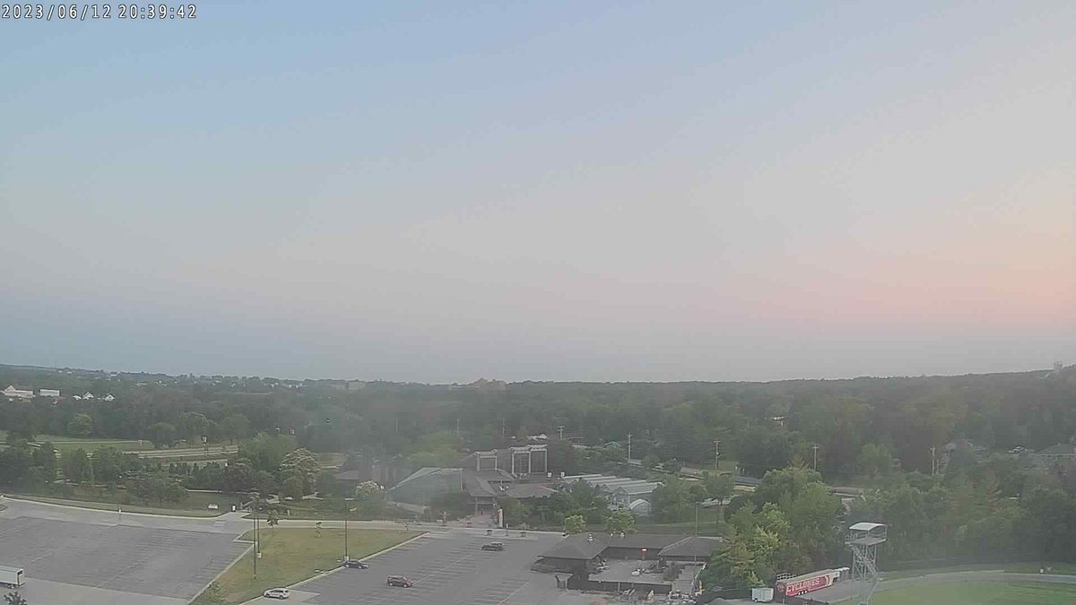 ISUWeatherSTEM's tweet photo. Iowa State University at sunset and it's 72.5 F. https://t.co/5q5FKDpx3W