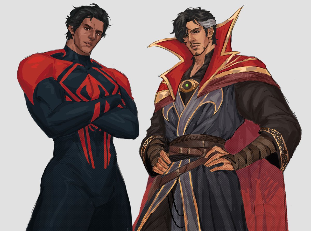 this got 100k likes on tiktok,,,... so im gonna post it here too cuz this account has been dead for a long time :p

#AcrossTheSpiderverse #MIGUELOHARA #drstrange #multiverseofmadness #fanart #marvel