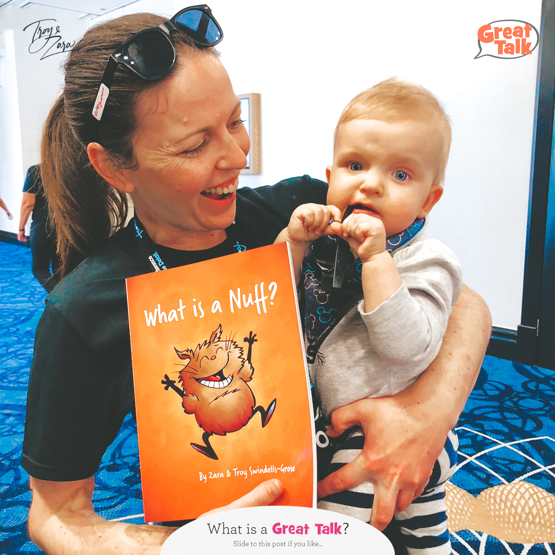 Gr8Talk's tweet photo. Ever hear of a kids book for grown ups? #GreatTalk have a fabulous book for all ages called #WhatIsANuff - a magical and inspirational book, jam-packed with #positivepsychology. https://t.co/flUYvnhm5i