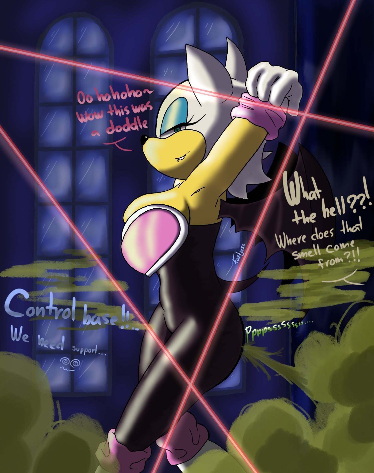 Fartjess 🇨🇱🔞 Comissions ( 22 ) on X: rough the bat is going to assault  your nostrils with its stinking gases fart farting RougeTheBat stink  t.cokpCJI7DAv6  X