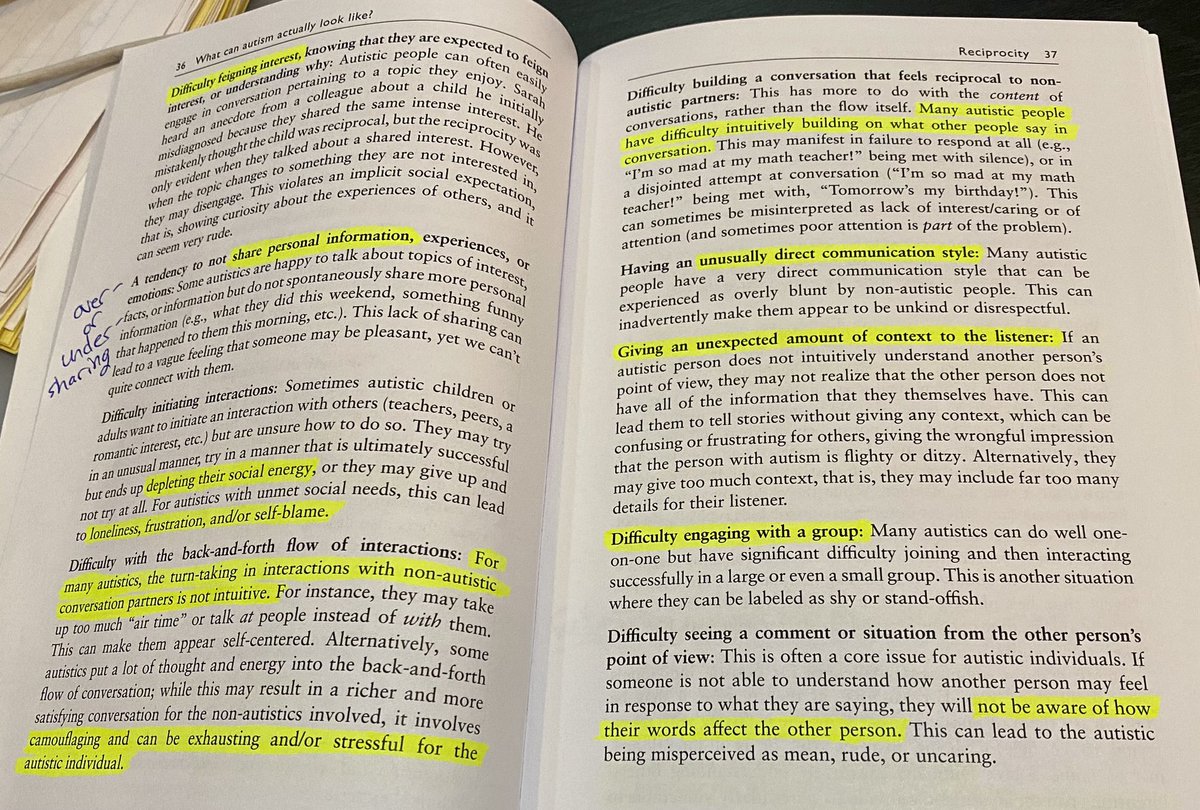 About 2/3 of the way through this new book by Henderson & Wayland and loving it so far!

Congrats, @ParentGuiding 

#Autistic #AutisticAdults #ActuallyAutistic #Autism