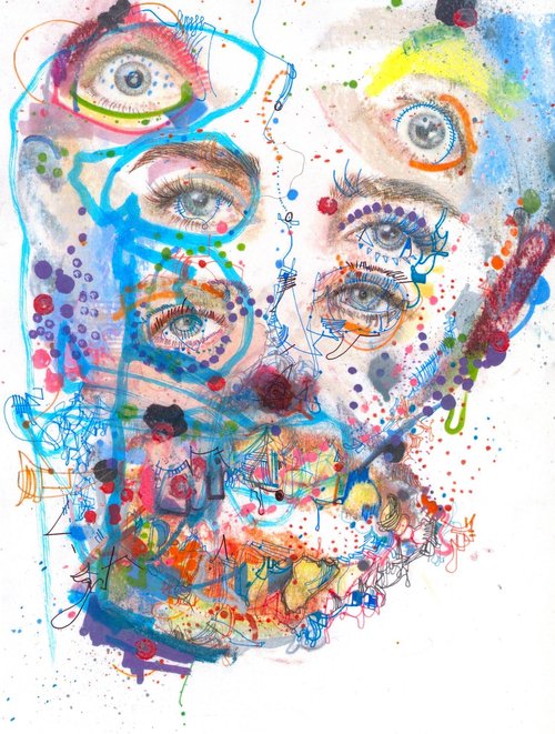 Monday Mutation
"Mutation of Self"
11'' x 14'' collage with hand drawing and painting mounted to panel 2021 #abstractpainting #mutation #surrealart #painting #NFT #Kunst #visualart #surreal #abstract #arte #art #Mondayvibes #ArtistOnTwitter
My #YouTube :
YouTube.com/@michaelalanal…