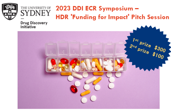 Attention all DDI HDR members

The DDI invites you to apply for the HDR 'Funding for Impact’ Pitch Session of the DDI ECR Symposium on Thursday the 20th of July 2023.

Present your research in 5 minutes and you could win a cash prize!

More info &amp; apply: forms.office.com/r/1vSMiF9hWR