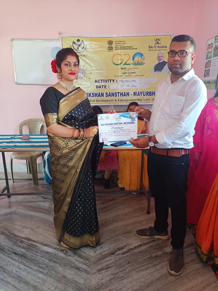 JSS_MAYURBHANJ's tweet image. #Modelingcompetition
#Nsdcskillindia
#G20Summit 
#jssmayurbhanj
#Msde