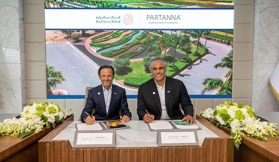 Solid work @RickFox and the @PartannaPress team for landing a pilot project with @RedSeaGlobal (RSG), developer behind the world’s most ambitious regenerative tourism destinations, The Red Sea and Amaala. 🏖🌱👏👏👏 partanna.com/news/red-sea-g…
