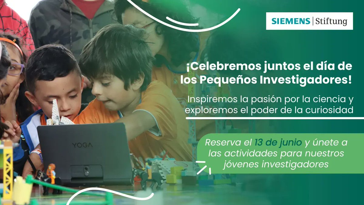 steminfancia's tweet photo. 📣¡Es mañana!🗓️ Martes 13 de junio
Día de los y las #PequeñasyPequeñosInvestigadores #PequeñosInvestigadores
Descubre más aquí 👉🏽
https://t.co/CPZfqjYlx0
🔍🔬🔭🚀
#STEAM #STEM #STEMplus #Educación #Latinoamérica #PrimeraInfancia #EducaciónParvularia #EducaciónSTEM https://t.co/1d46BJUmyo